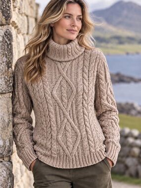 Inis Crafts NWT Merino Wool Sweater Size Small